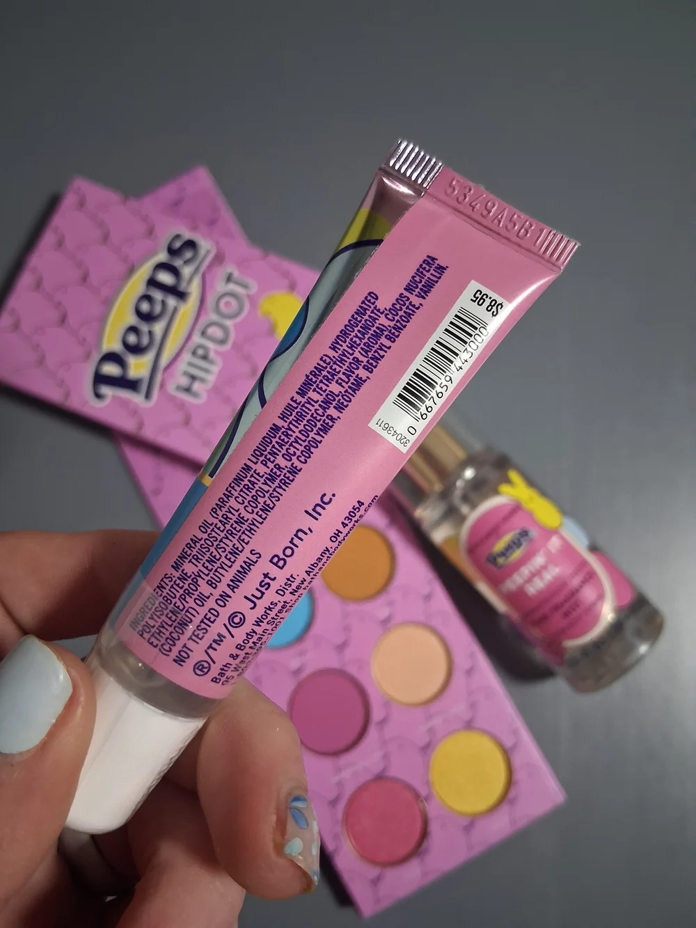 Peeps Hip Dot Eyeshadow Palette – B&BW Peepin It Real Gloss & Hair & Body Mist
